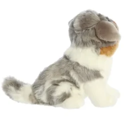Realistic Stuffed Australian Shepherd Pup Miyoni Plush by Aurora