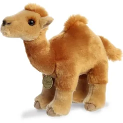 Realistic Stuffed Dromedary Camel 11 Inch Miyoni Plush by Aurora