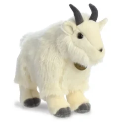 Realistic Stuffed Mountain Goat 10 Inch Miyoni Plush by Aurora
