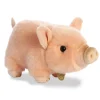 Realistic Stuffed Pink Potbellied Pig 10 Inch Miyoni Plush by Aurora