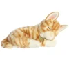 Realistic Stuffed Sleepy Orange Tabby Kitten Miyoni Plush by Aurora