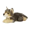 Realistic Stuffed Wolf 11 Inch Plush Animal by Aurora