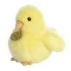 Realistic Stuffed Yellow Chick 6 Inch Miyoni Plush by Aurora