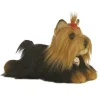 Realistic Stuffed Yorkshire Terrier 11 Inch Plush Dog by Aurora