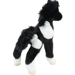 Runner the Stuffed Black and White Horse Foal by Douglas