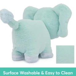 Safari Friends Baby Safe Plush Elephant Rattle by Gund
