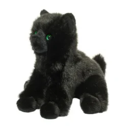 Salem the 12 Inch Stuffed Floppy Black Cat by Douglas