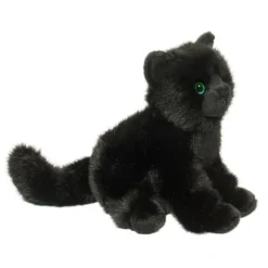 Salem the 12 Inch Stuffed Floppy Black Cat by Douglas