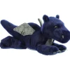 Sapphire the Stuffed Blue Dragon Flopsie by Aurora