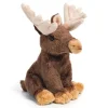 Small Sitting Stuffed Moose by Demdaco