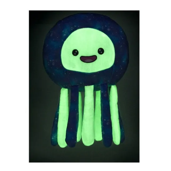 Snugglies Bioluminescent Glow in the Dark Plush Jellyfish by Fiesta