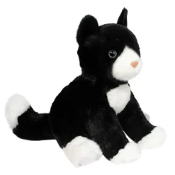 Soft Beckie the 12 Inch Plush Tuxedo Cat by Douglas