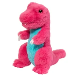 Soft Stephanie the 10 Inch Plush Pink T-Rex Dinosaur by Douglas
