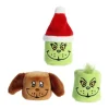 Squishy Dr. Seuss Grinch Plush Mallows 3 Piece Set by Aurora