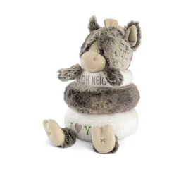 Stackable Rings Plush Horse Baby Toy by Demdaco