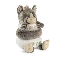 Stackable Rings Plush Horse Baby Toy by Demdaco