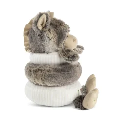 Stackable Rings Plush Horse Baby Toy by Demdaco