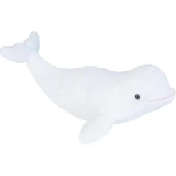 Stuffed Beluga Whale Mini Cuddlekins by Wild Republic
