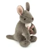 Stuffed Kangaroo Mini Cuddlekin by Wild Republic