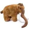 Stuffed Woolly Mammoth 11 Inch Prehistoric Plush Animal by Fiesta