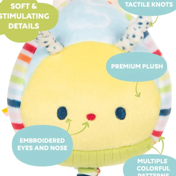Tinkle Crinkle Pull and Play Plush Baby Toy by Gund
