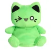 Toxic Green Plush Meowchi Cat Palm Pals by Aurora