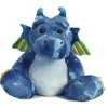 Verath Firebreath the Blue Dragon Stuffed Animal by Aurora