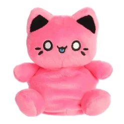 Vivid Pink Plush Meowchi Cat Palm Pals by Aurora