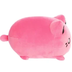 Vivid Pink Stuffed Meowchi Cat by Aurora