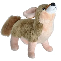 Wild Calls Stuffed Coyote with Real Sound by Wild Republic