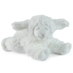Winky the Eco-Friendly Plush Lamb Rattle by Gund