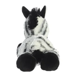 Zany The Stuffed Zebra Plush Animal Mini Flopsie by Aurora