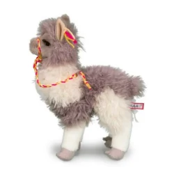 Zephyr the Gray Plush Llama by Douglas