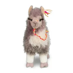 Zephyr the Gray Plush Llama by Douglas